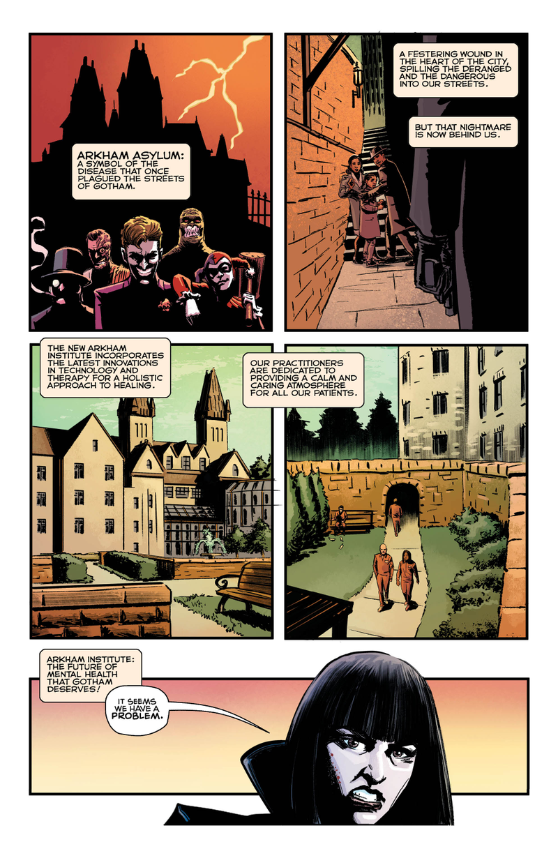Illustration for article titled Mother Panic infiltrates Arkham Asylum in this exclusive preview